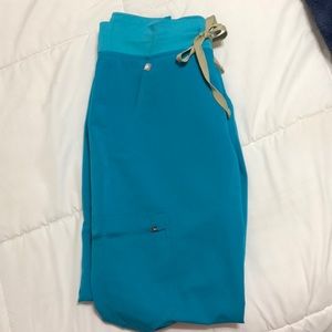 Women’s Teal Zamora- Jogger Scrub Pants